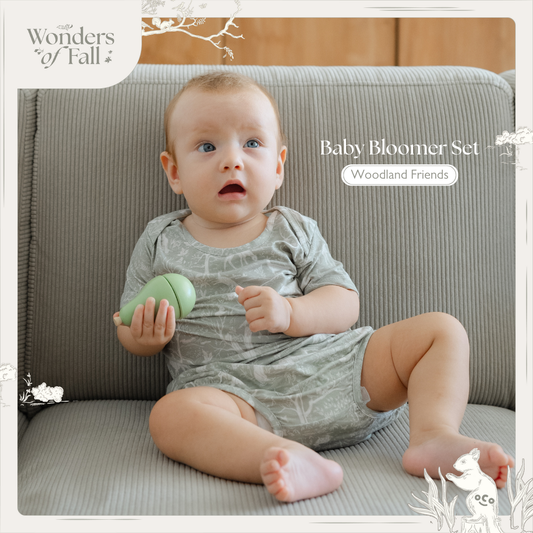 Woodlands Friend Baby Bloomer Set