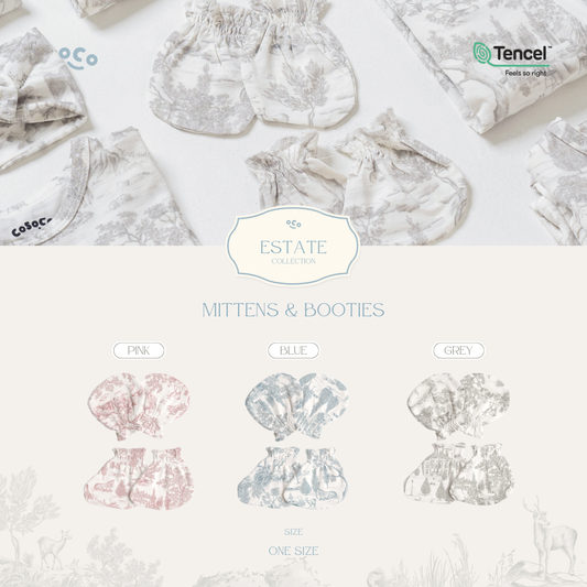 Baby TENCEL™ Mittens and Booties