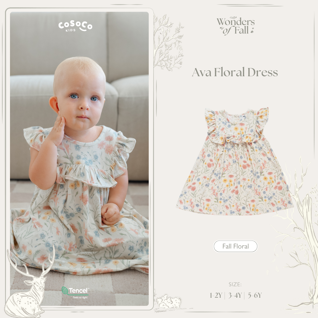 Fall Floral Ava Dress