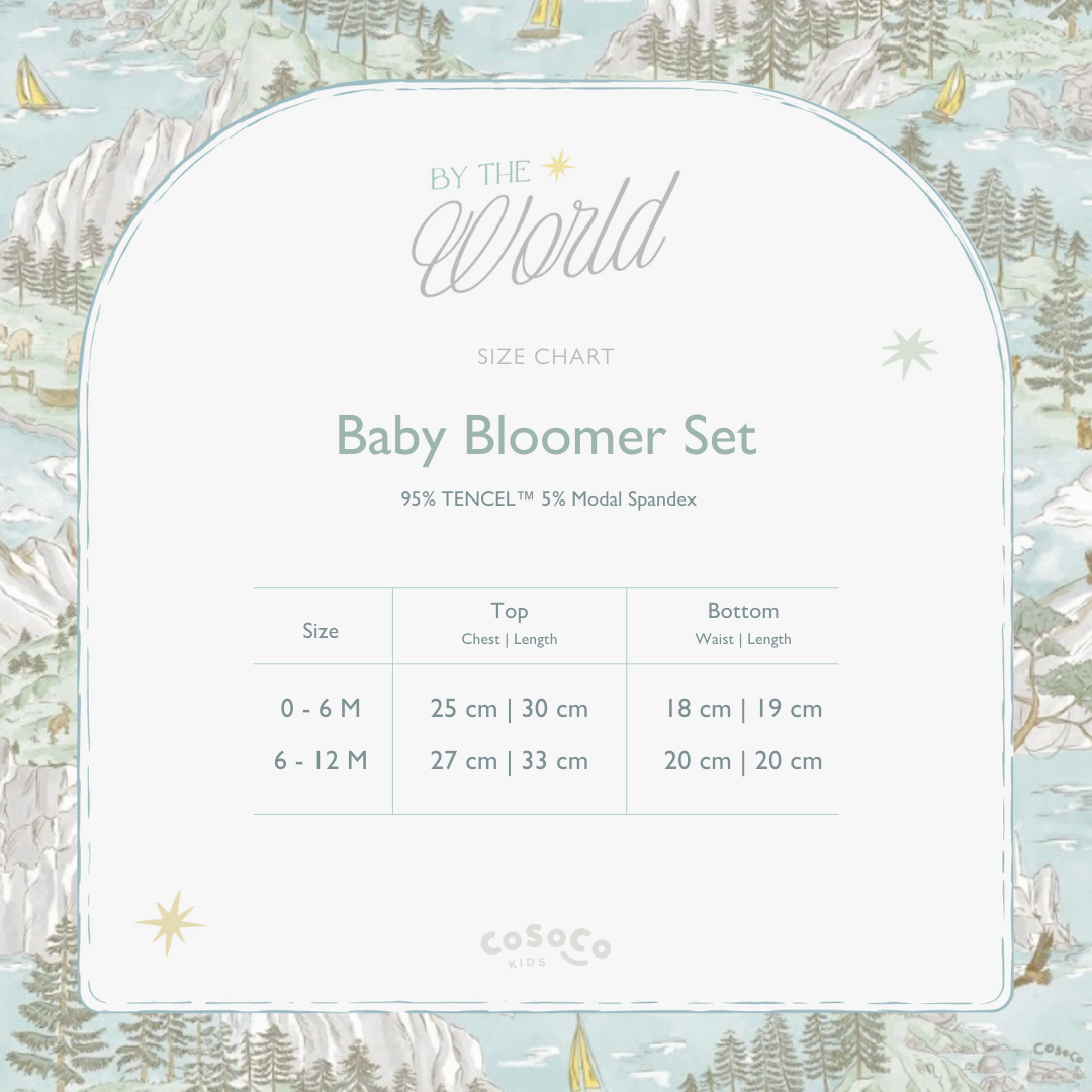 By the Coast Baby Bloomer Set