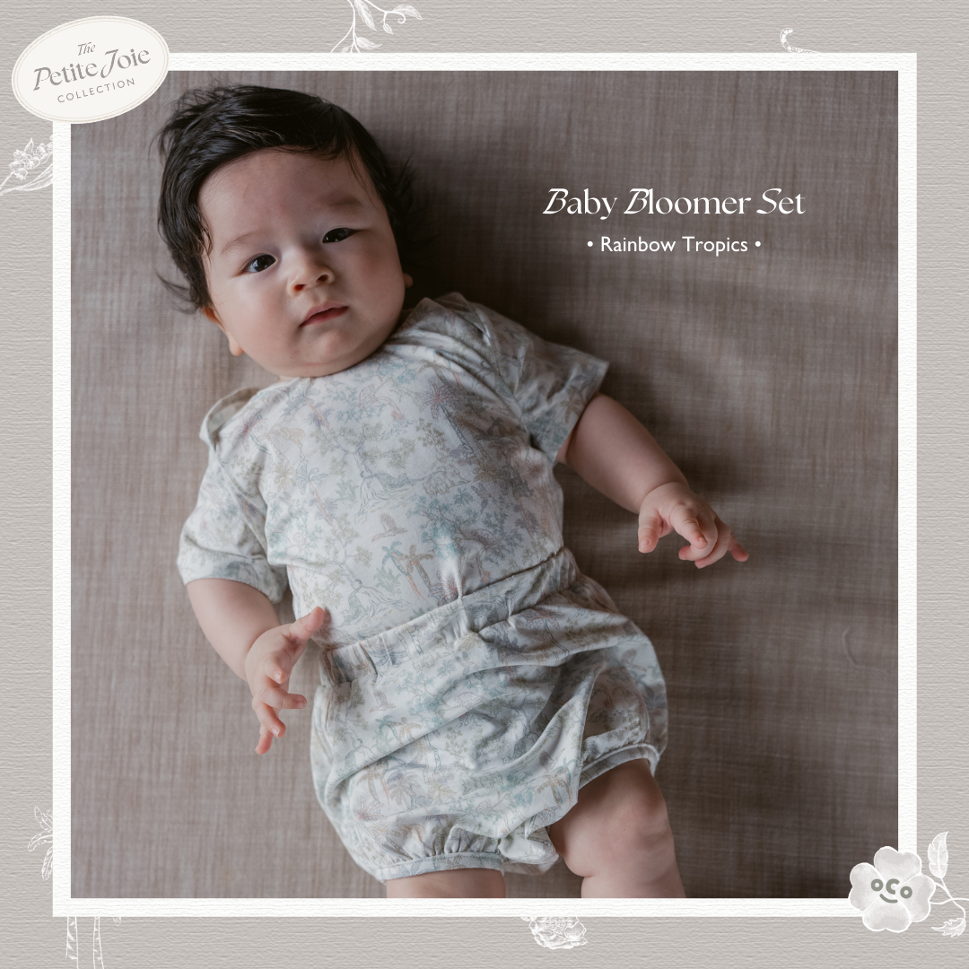 Rainbow Tropics Baby Bloomer Set