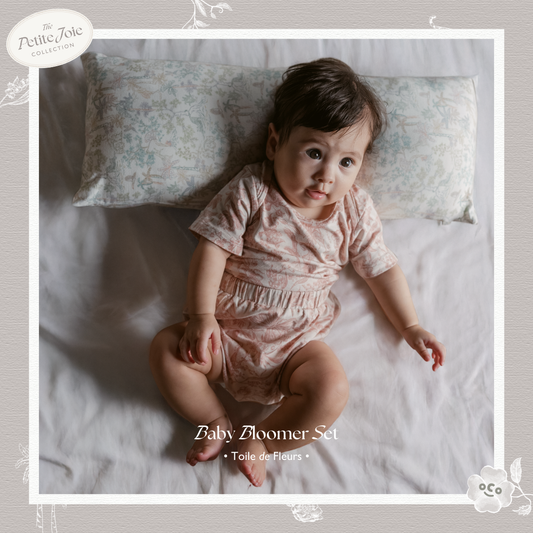 Toile De Fleurs Baby Bloomer Set