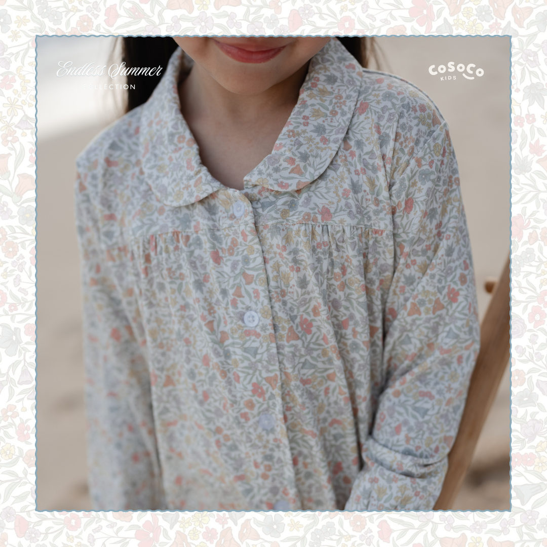 Everbloom Collared Pajamas