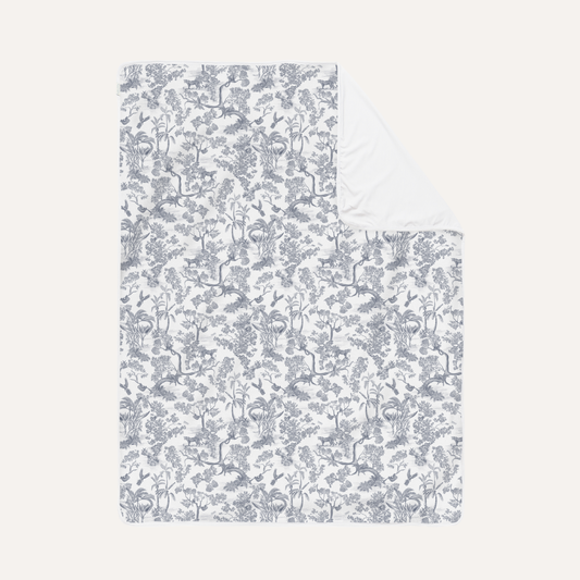 Jungle Toile Double Layer Blanket