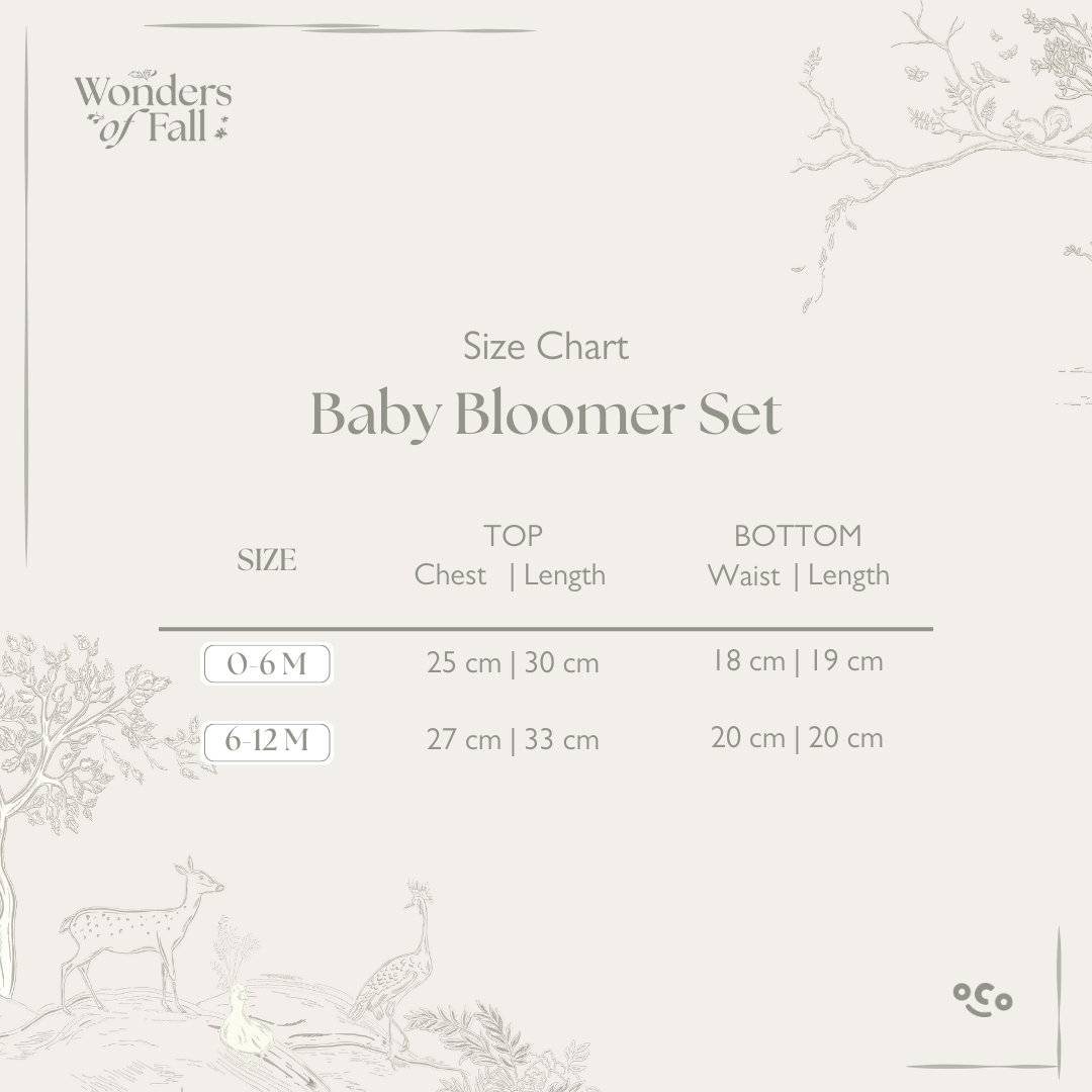 Wonders of Fall Baby Bloomer Set