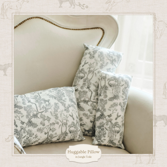 Jungle Toile Huggable Pillow