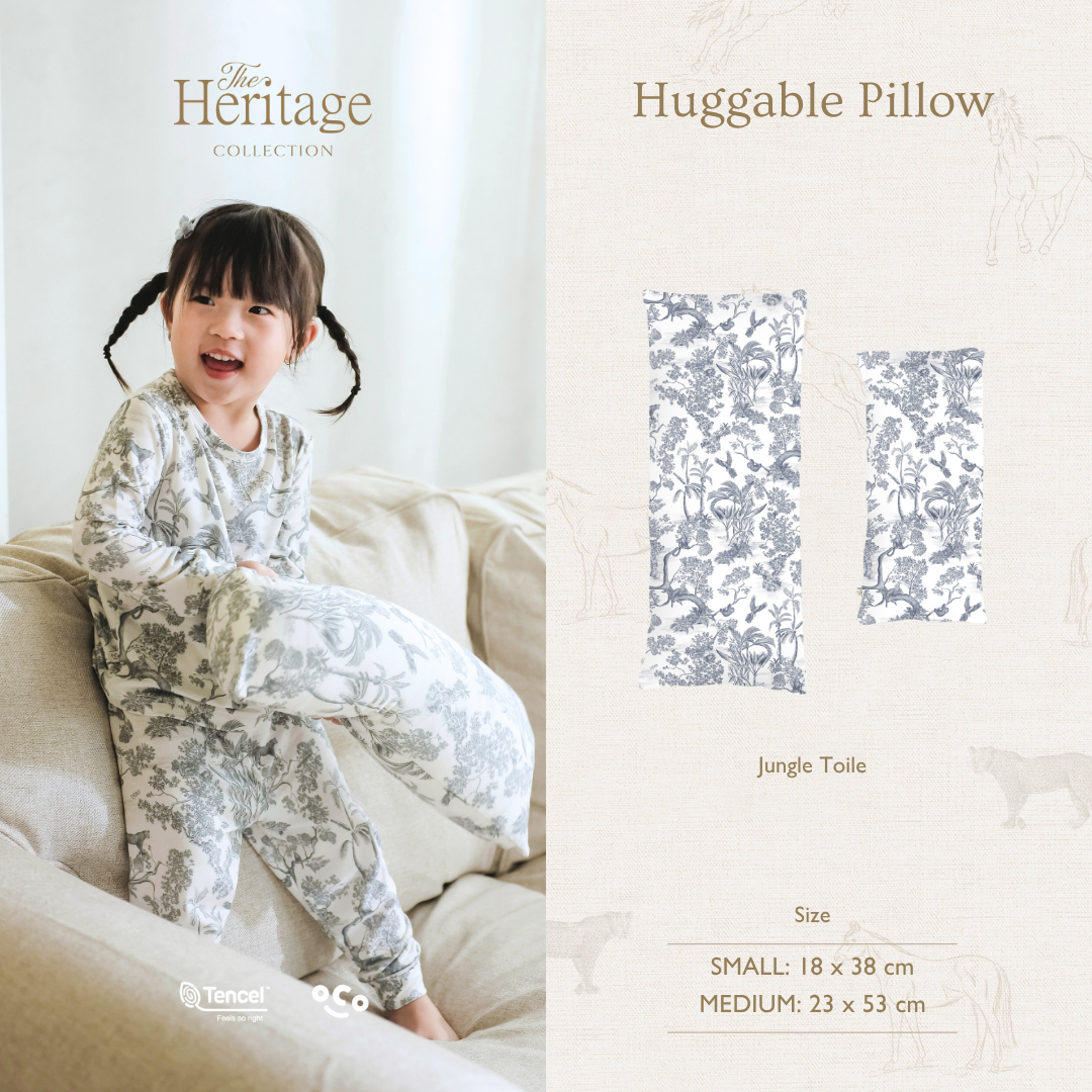 Jungle Toile Huggable Pillow