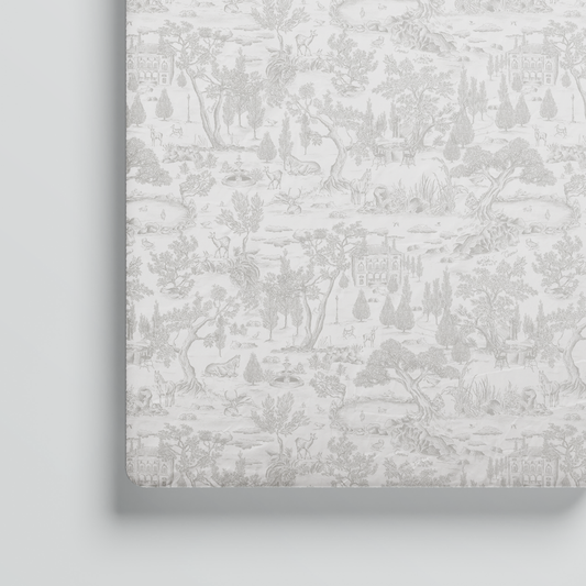 Estate Grey Cribsheet (up to 70 x 140cm)