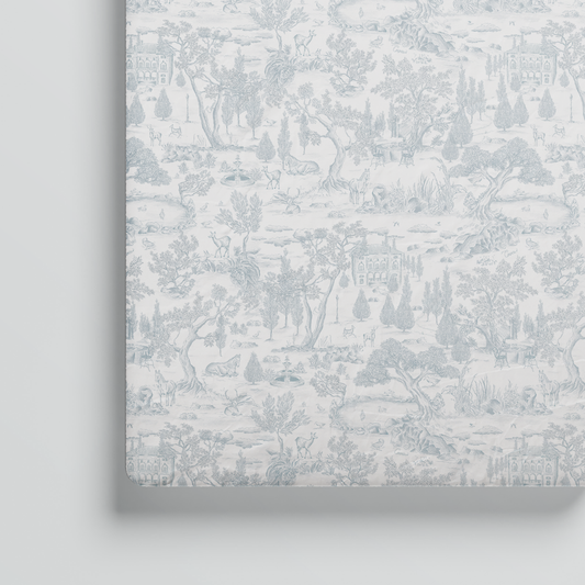 Estate Blue Cribsheet (up to 70 x 140 cm)