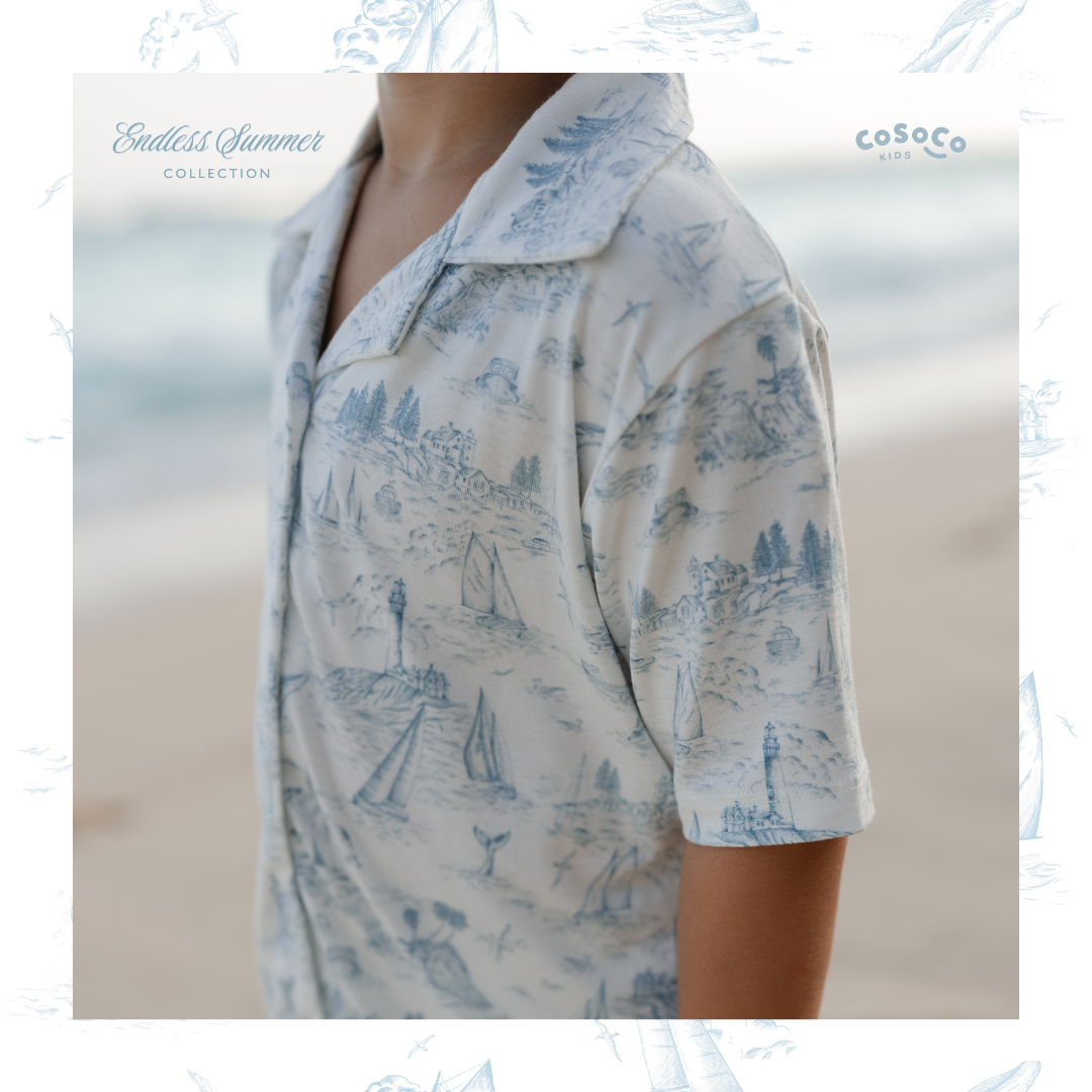 Kids Coastal Blue Luke Set