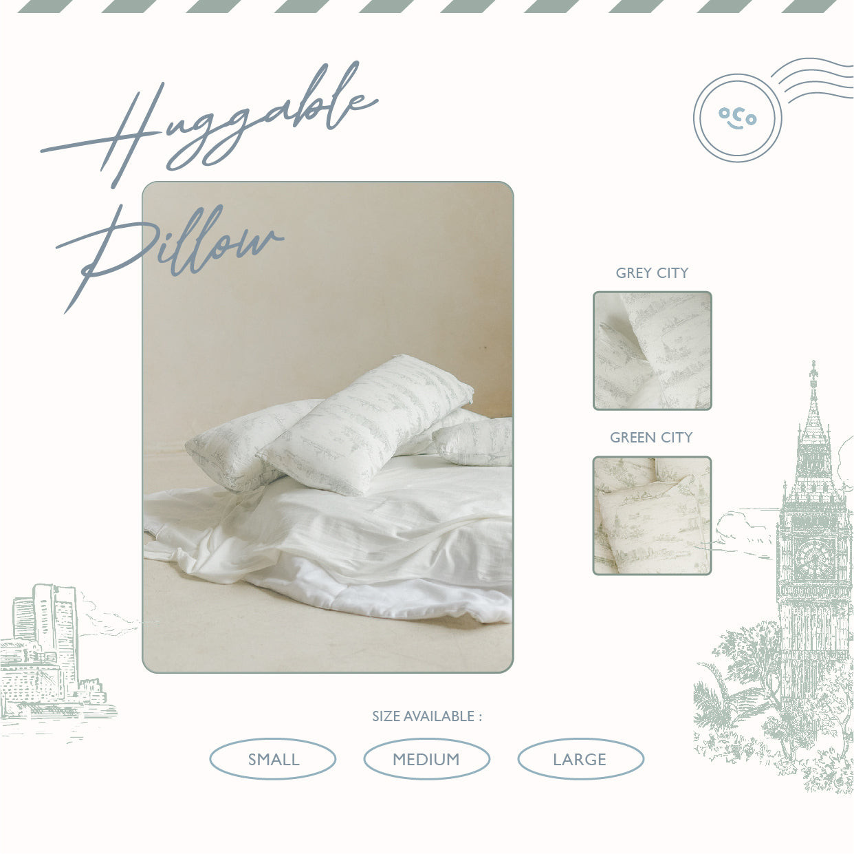 Cityscape Pillow