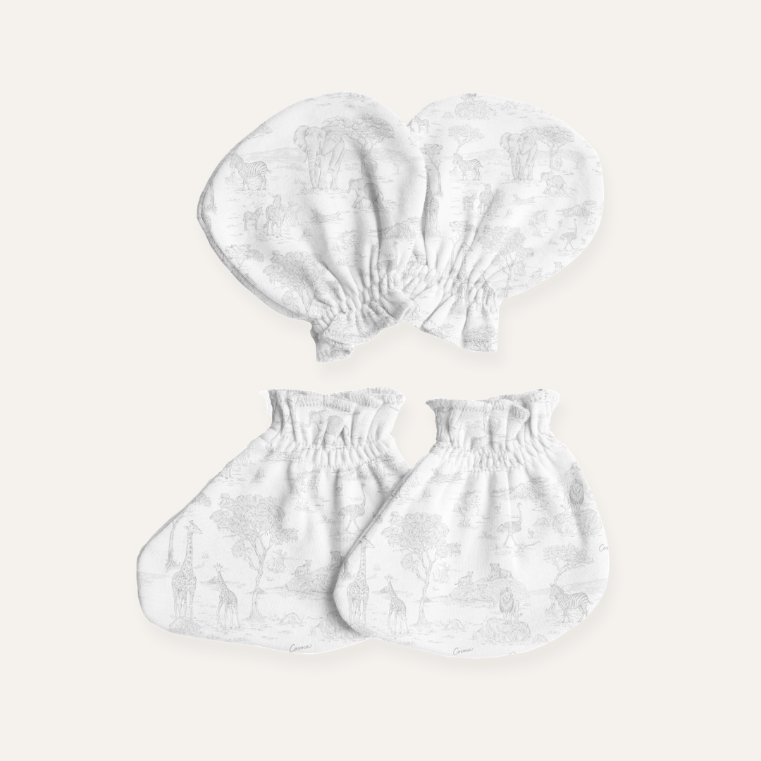 Baby TENCEL™ Mittens and Booties