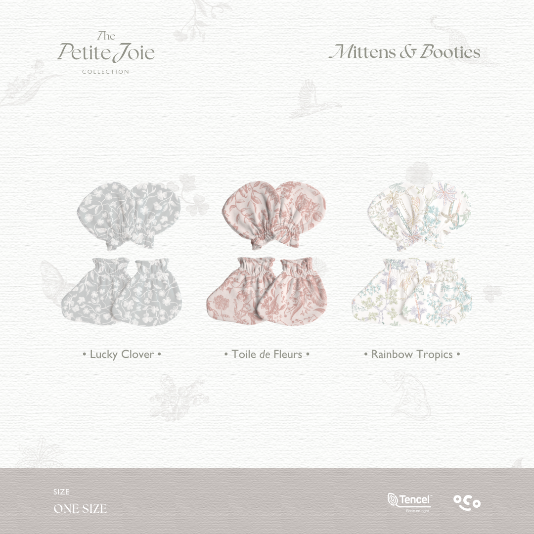 Baby TENCEL™ Mittens and Booties