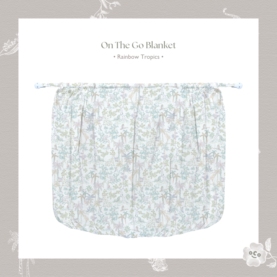 Rainbow Tropics On the Go Blanket