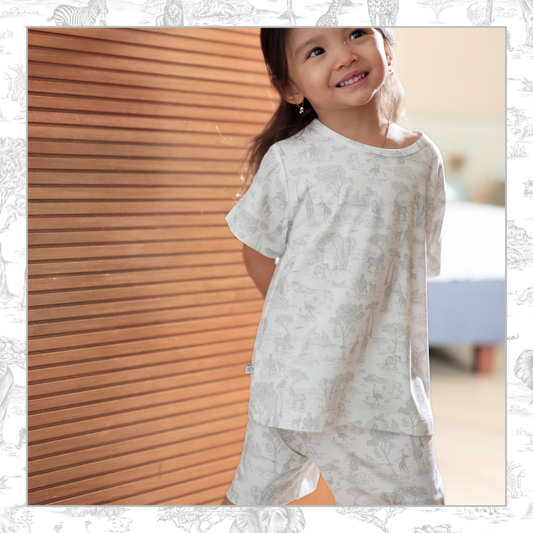 By the Safari Short Sleeve Set
