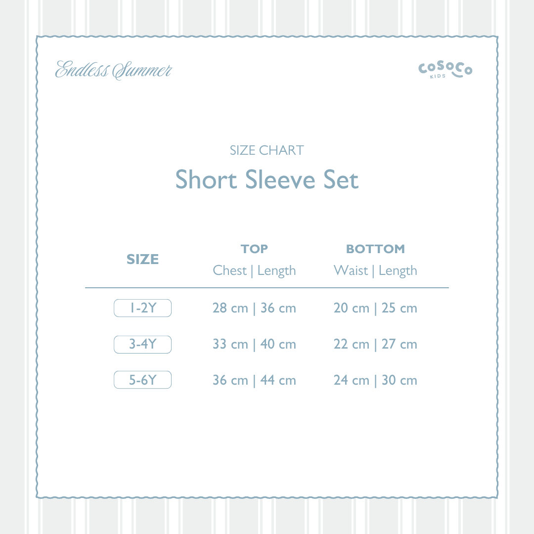 Rainbow Reef Short Sleeve Set