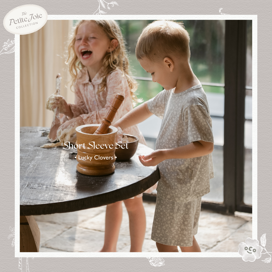 Lucky Clover Short Sleeve Set