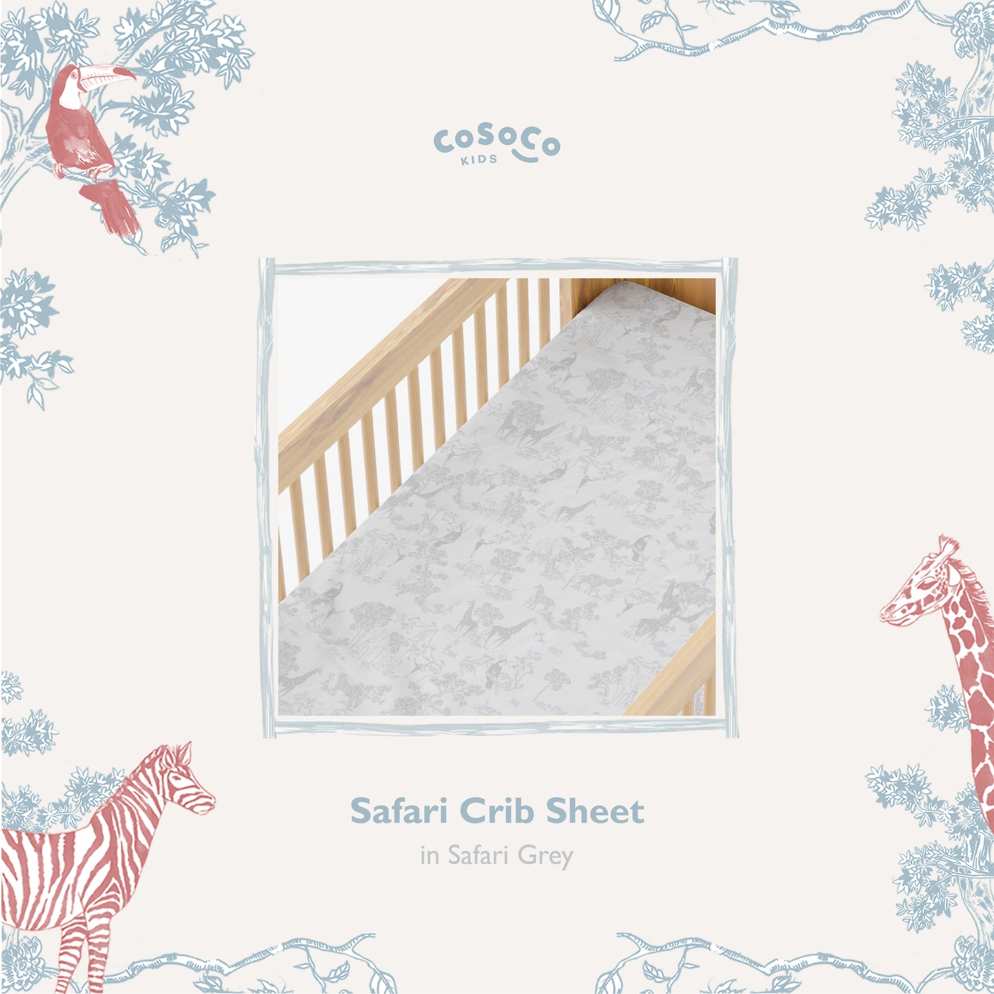 Safari Grey Cribsheet