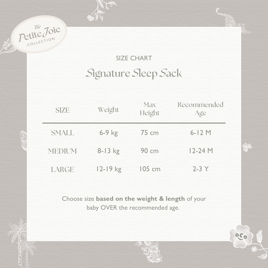 Toile De Fleurs Signature Sleep Sack (0.3 TOG)