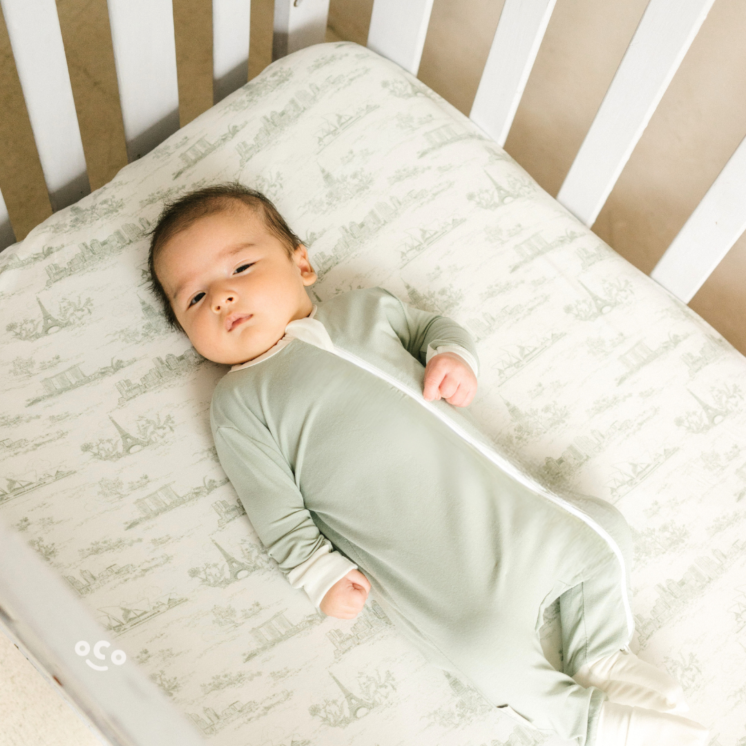 Cityscape Crib Sheet