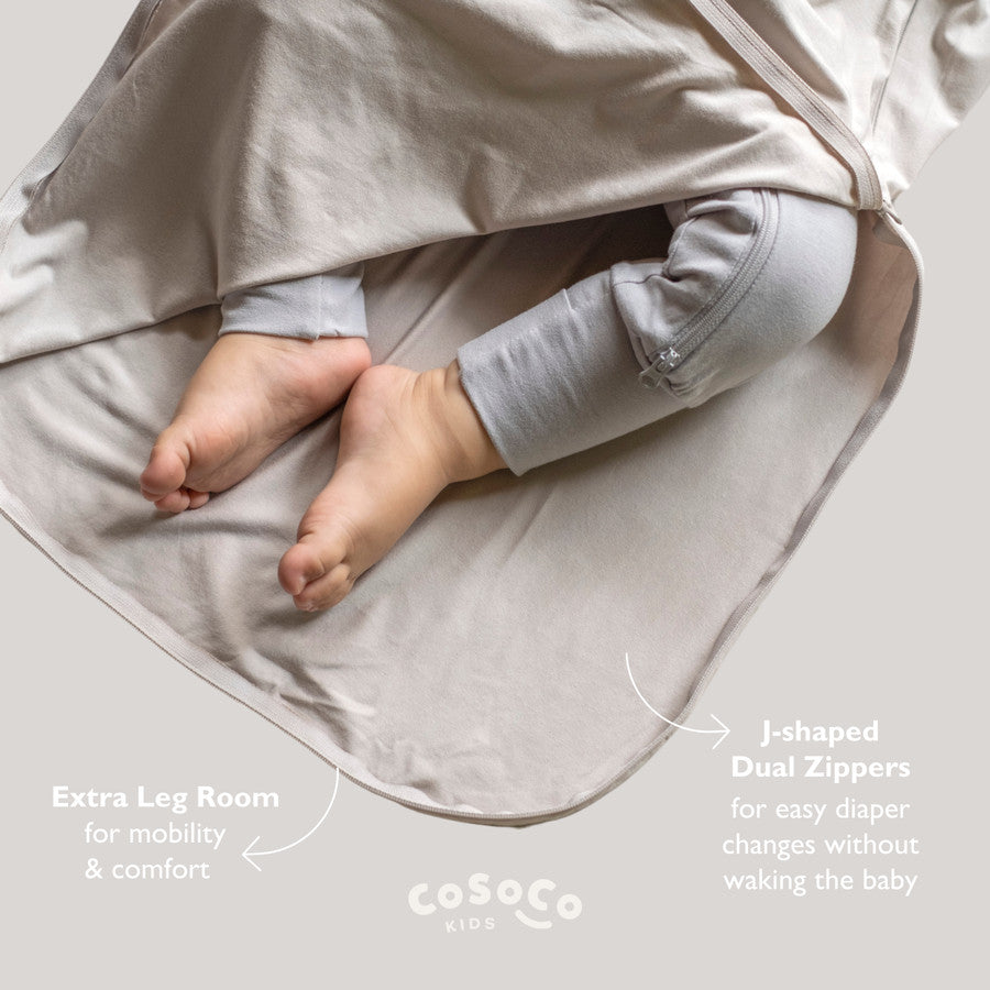 Modern Neutral Signature Sleep Sack