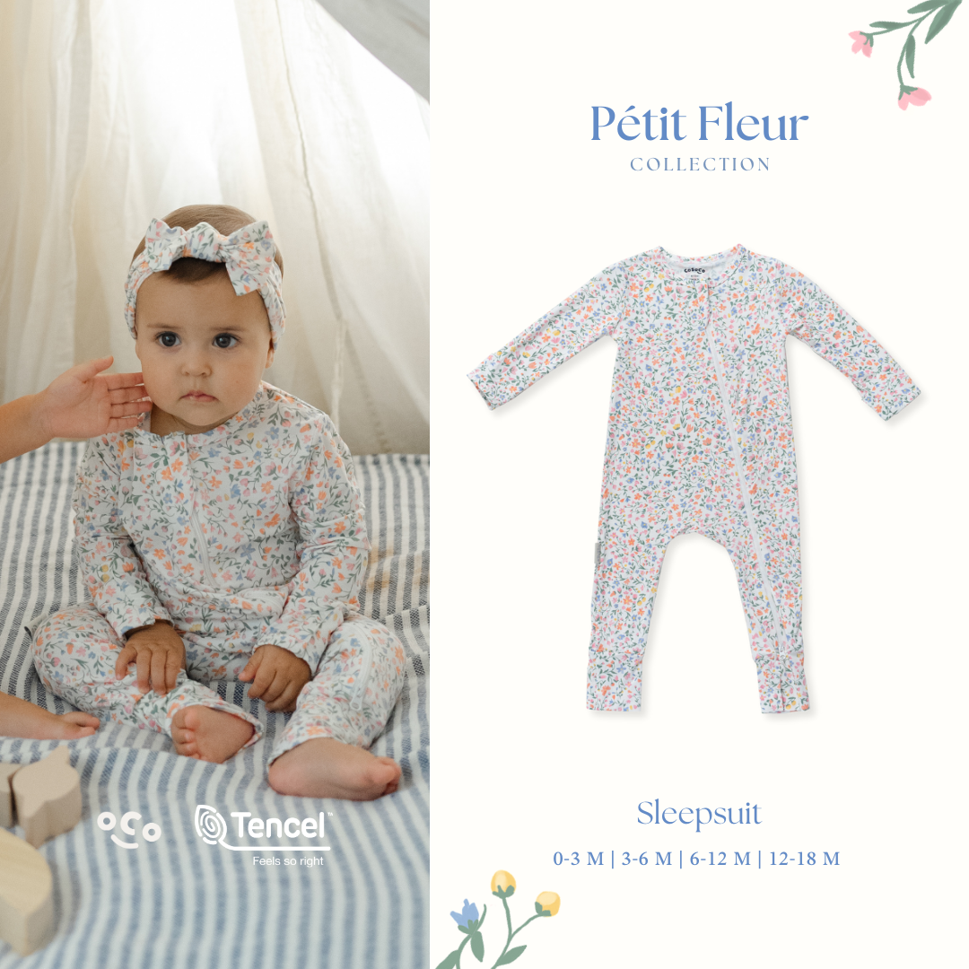 Petit Fleur Sleepsuit