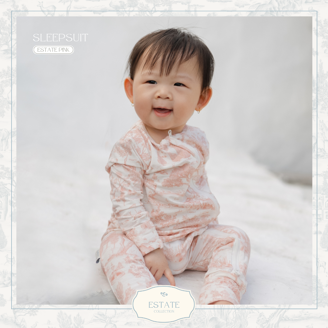 Estate Pink Sleepsuit