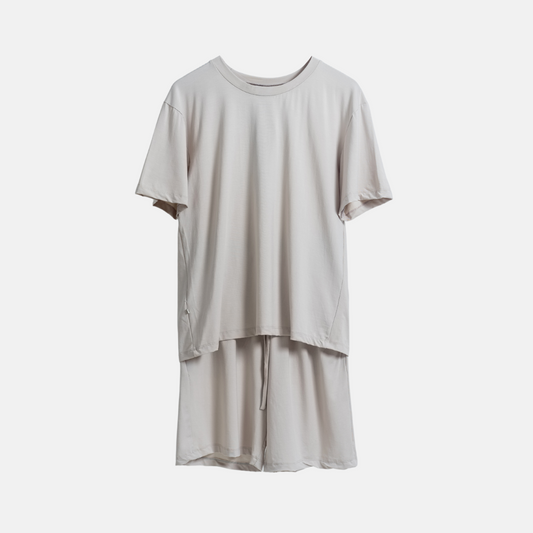 Adult Short Sleeve Set (Grey, Small)