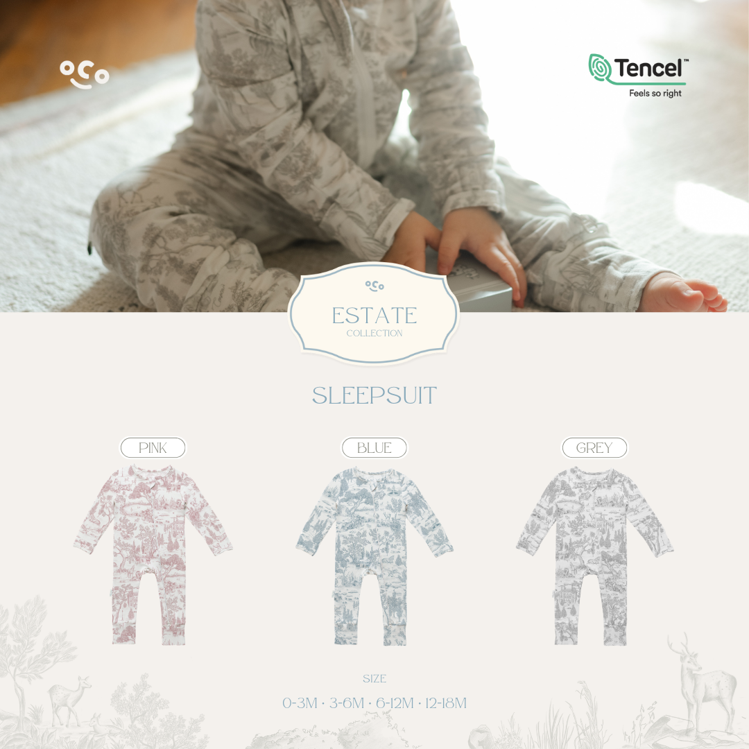 Estate Grey Sleepsuit