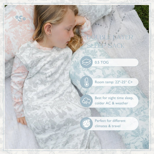 Double Layer Sleepsack in Farm Days (0.5 TOG)