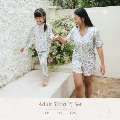 Adult Pajamas Jungle Toile (S-M)