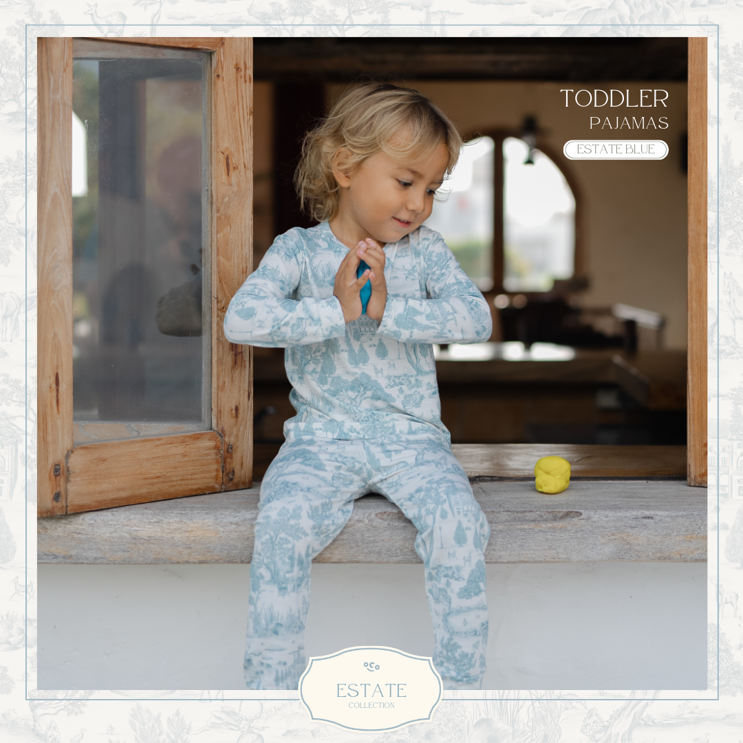 Estate Blue Toddler Pajamas