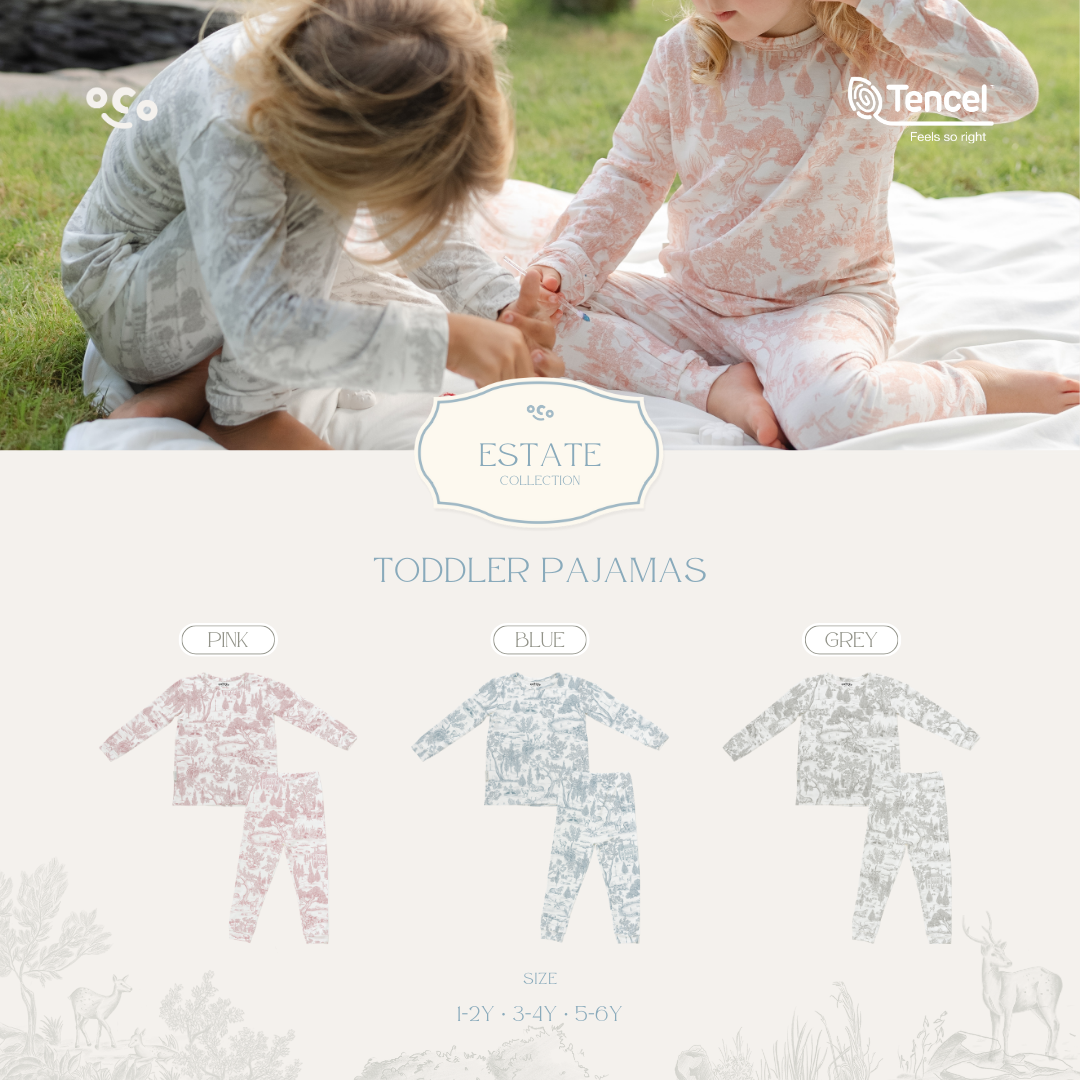 Estate Pink Toddler Pajamas