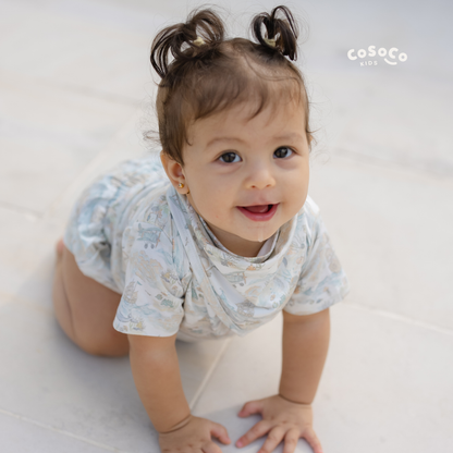 Baby Bloomer Set in Salt Air