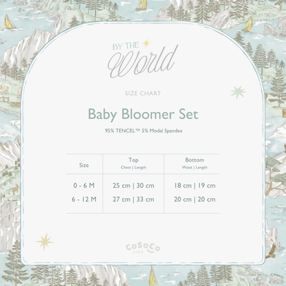 By the Coast Baby Bloomer Set