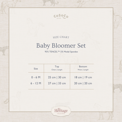 Jungle Toile Baby Bloomer Set