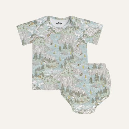 By the Coast Baby Bloomer Set