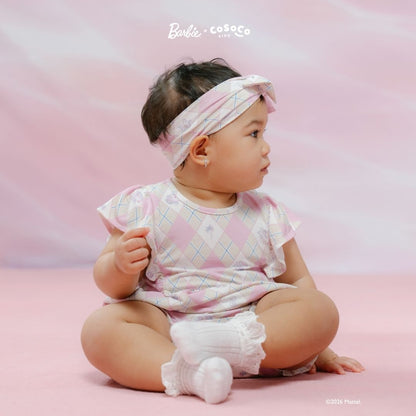 Barbie Bib in Iconic Diamond