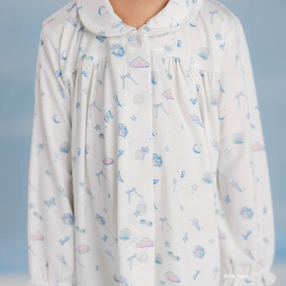 Barbie Collared Pajamas in Rainbow Dreams