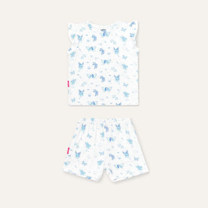 Barbie Ruffle Short Set in Pixie Wish