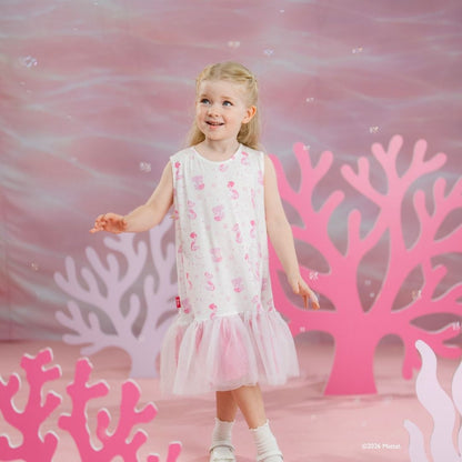 Barbie Sleeveless Tulle Dress in Mermaid Magic