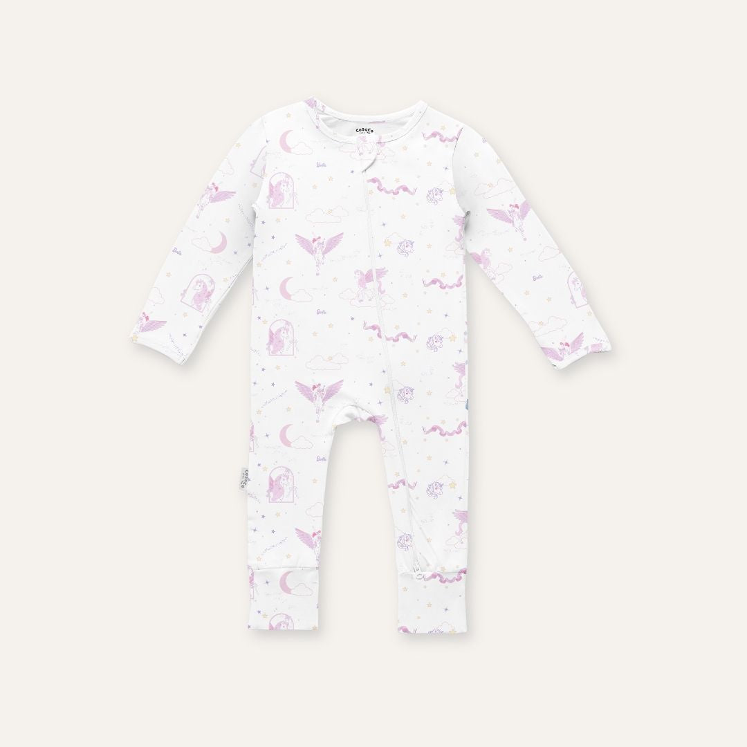 Barbie Sleepsuit in Unicorn Skies