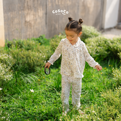 Collared Pajamas in Papillon