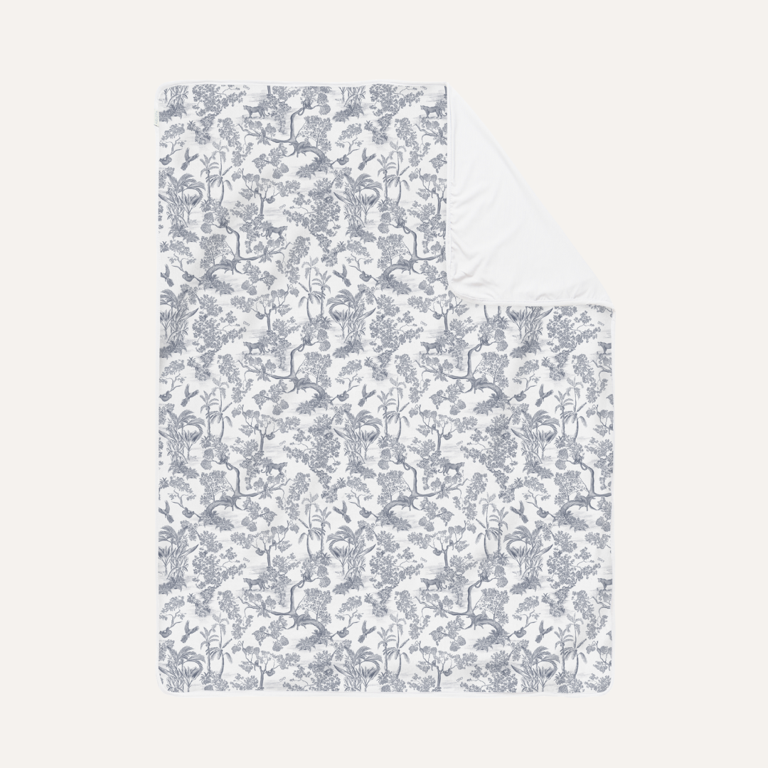 Jungle Toile Double Layer Blanket