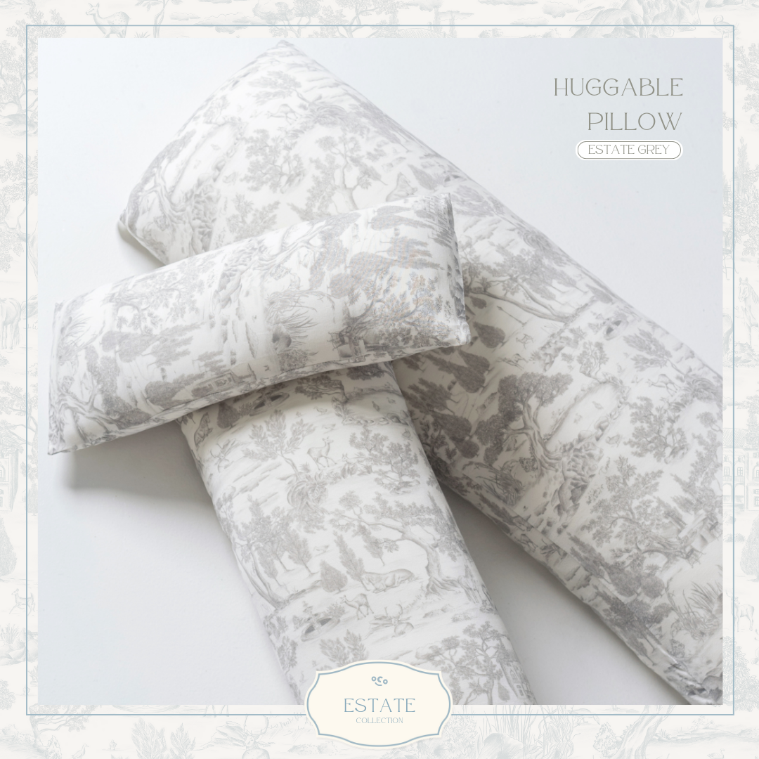 Estate Grey Huggable Pillow