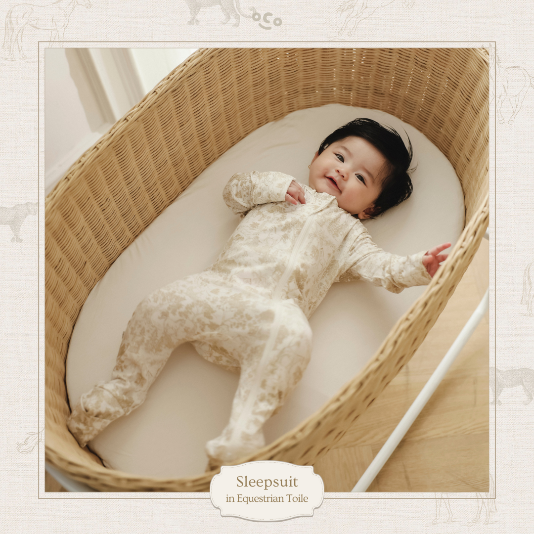 Equestrian Toile Sleepsuit