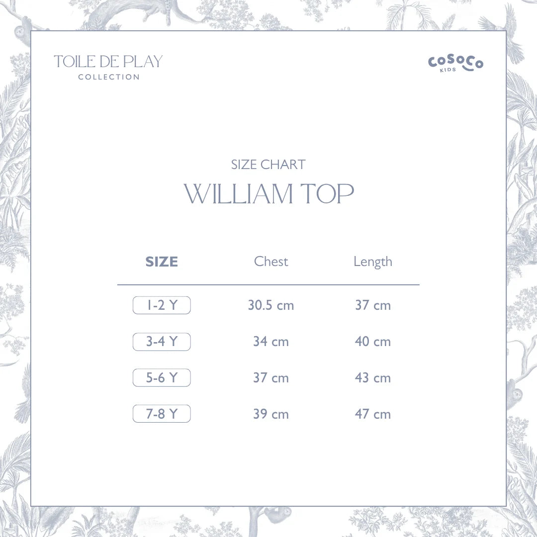 Jungle Toile William Top