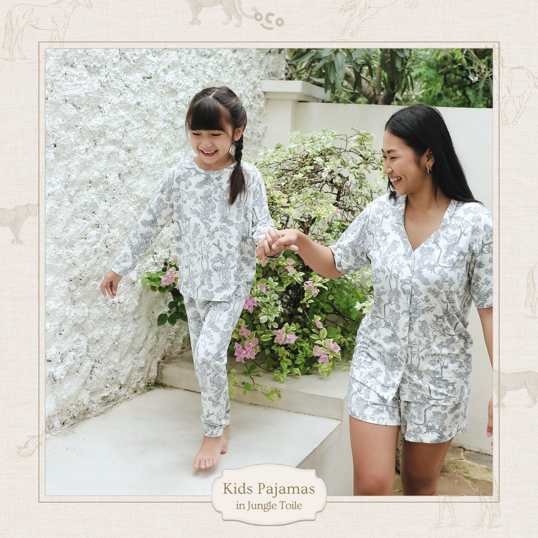 Jungle Toile Kids Pajamas