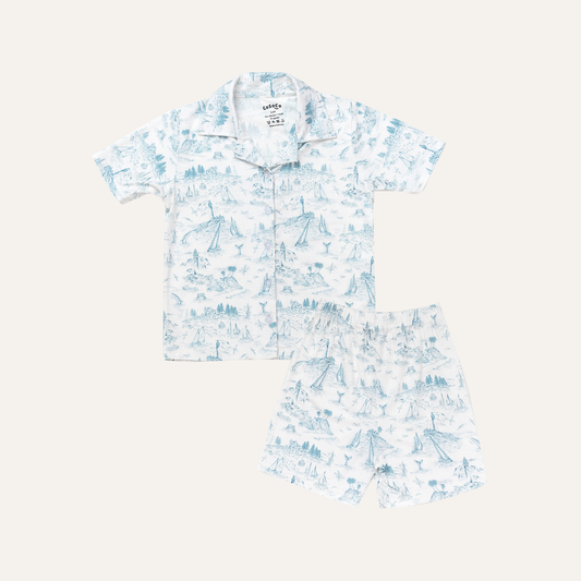 Luke Set in Coastal Blue