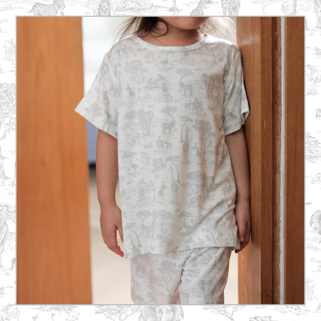 By the Safari Short Sleeve Set